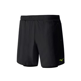 MIZUNO SQUARE SHORT 7.5 2 IN 1